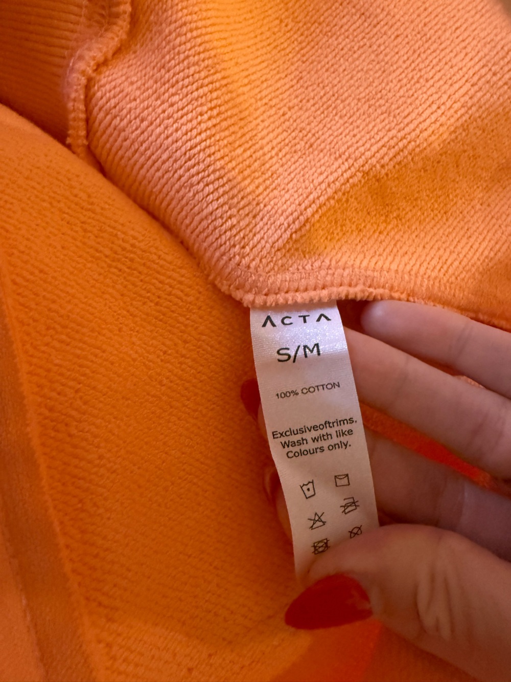 ACTA Set Peach Utility Zip Jacket and biker shorts - Picture 11 of 11